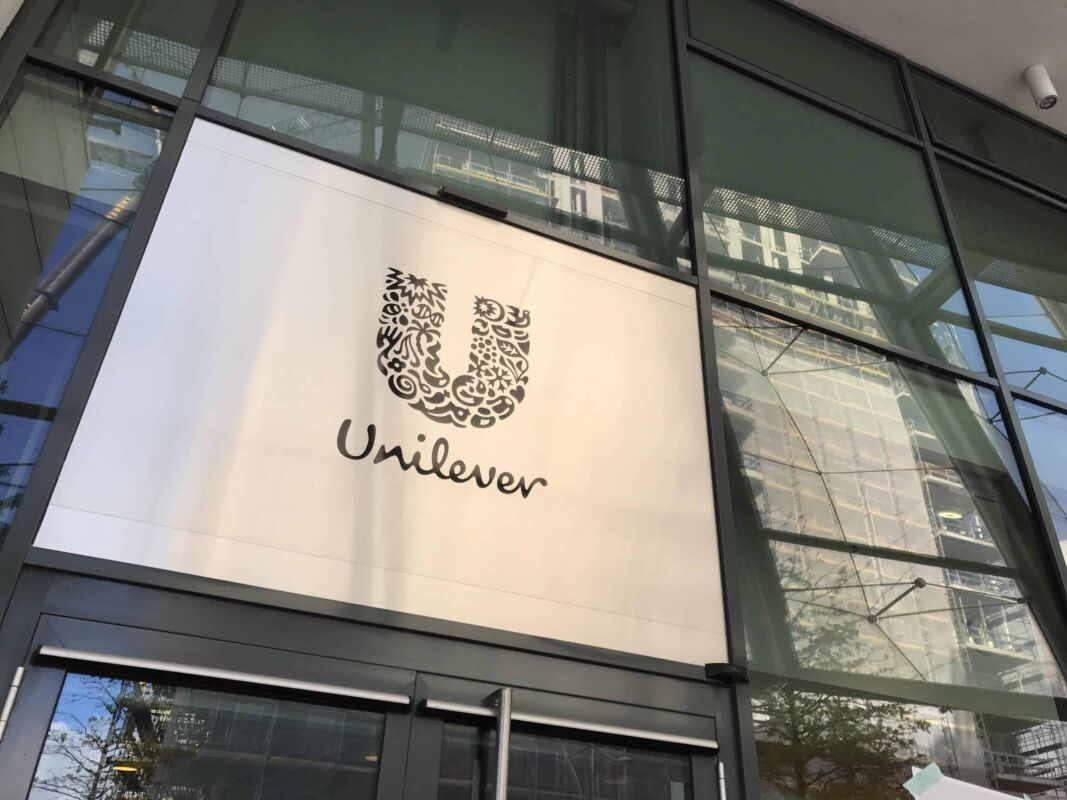 epa06605422 (FILE) - An exterior view of the Unilever Germany building in Hamburg, Germany, 06 October 2017 (re-issued 15 March 2018). Unilever on 15 March 2018 said they have decided to move its corporate headquarters from Britain to Netherlands. The company also said it will create a new structure that contains three divisions, Beauty & Personal Care, Home Care, and Foods & Refreshment and that the headquarters of Beauty & Personal Care and Home Care division would stay in London. Unilever also said the employment of 7,300 staff in Britain and 3,100 staff in the Netherlands will remain unchanged.  EPA/MAURITZ ANTIN