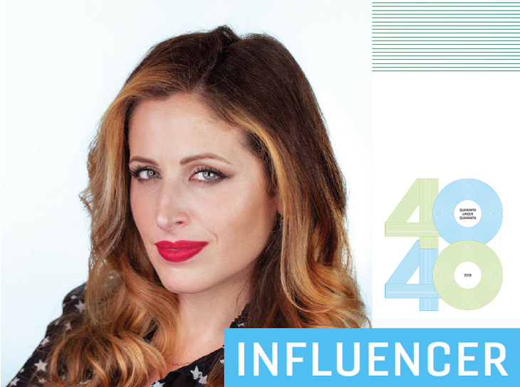 40 UNDER 40 INFLUENCER