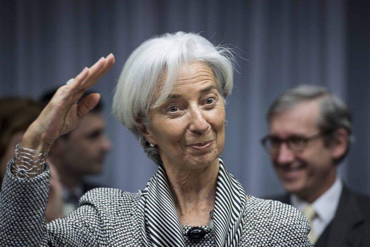 christine lagarde bce