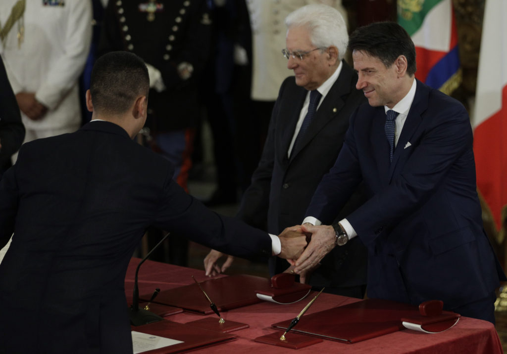 governo-conte 2 conte bis giuramento