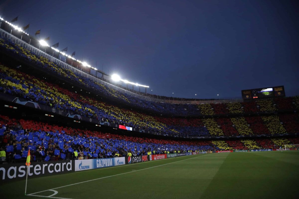 calcio stadio naming rights camp nou