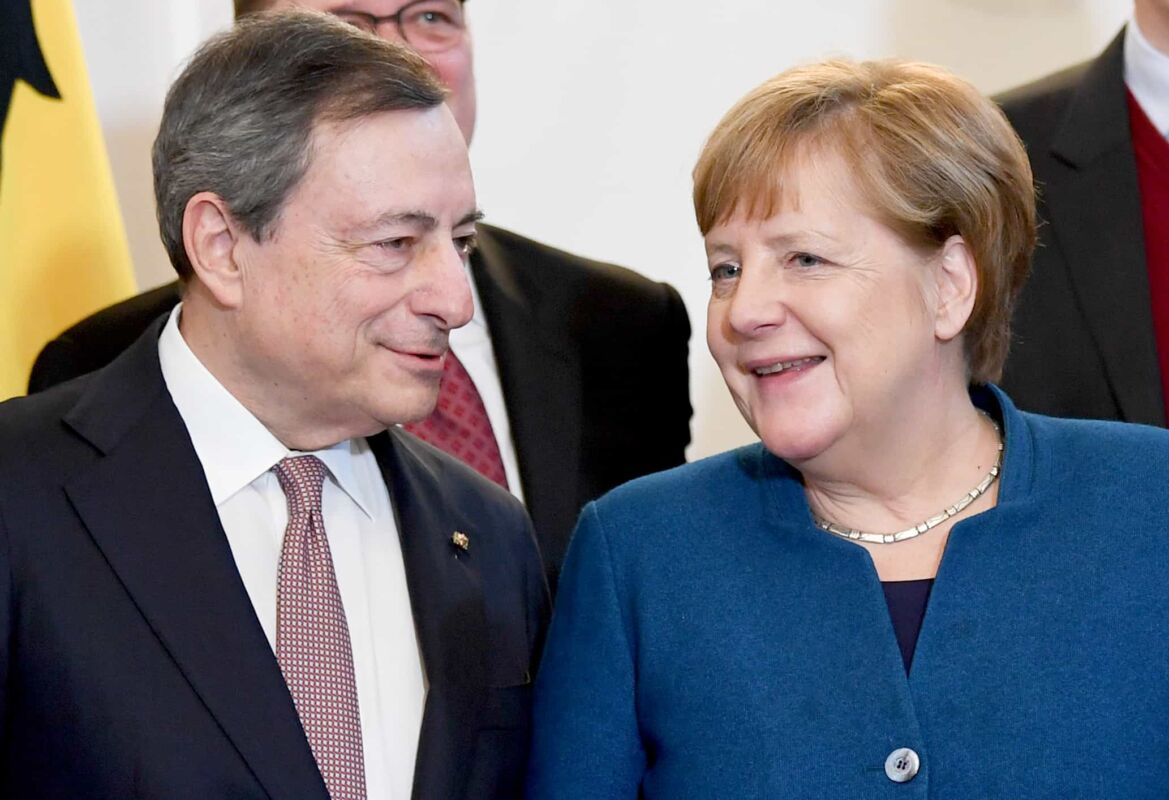 mario draghi angela merkel coronavirus