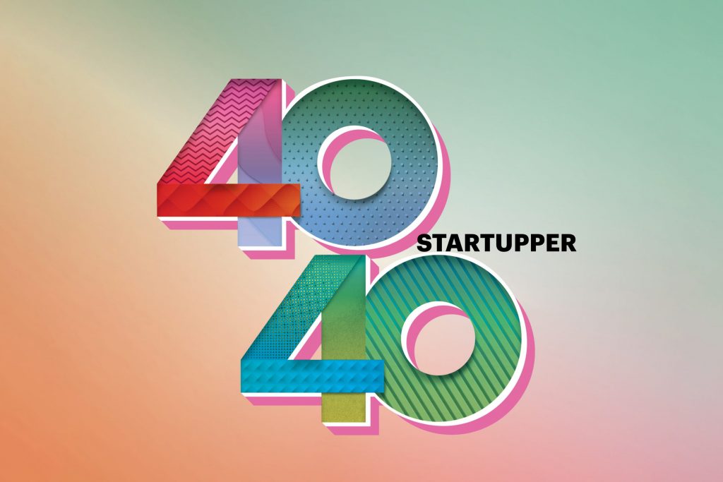 40 under 40 startupper
