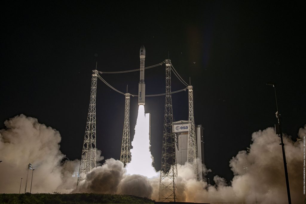 vega esa spazio razzo space economy asi avio