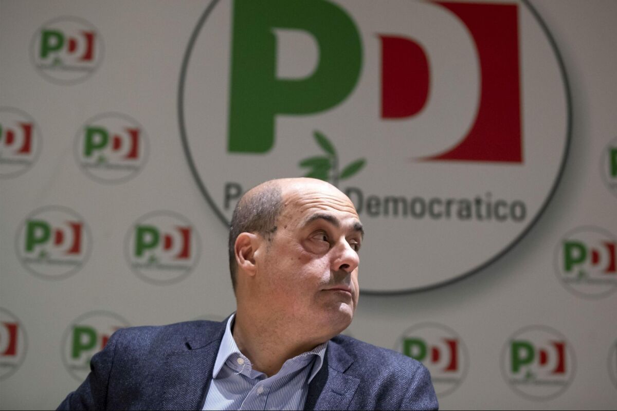 zingaretti pd regione lazio