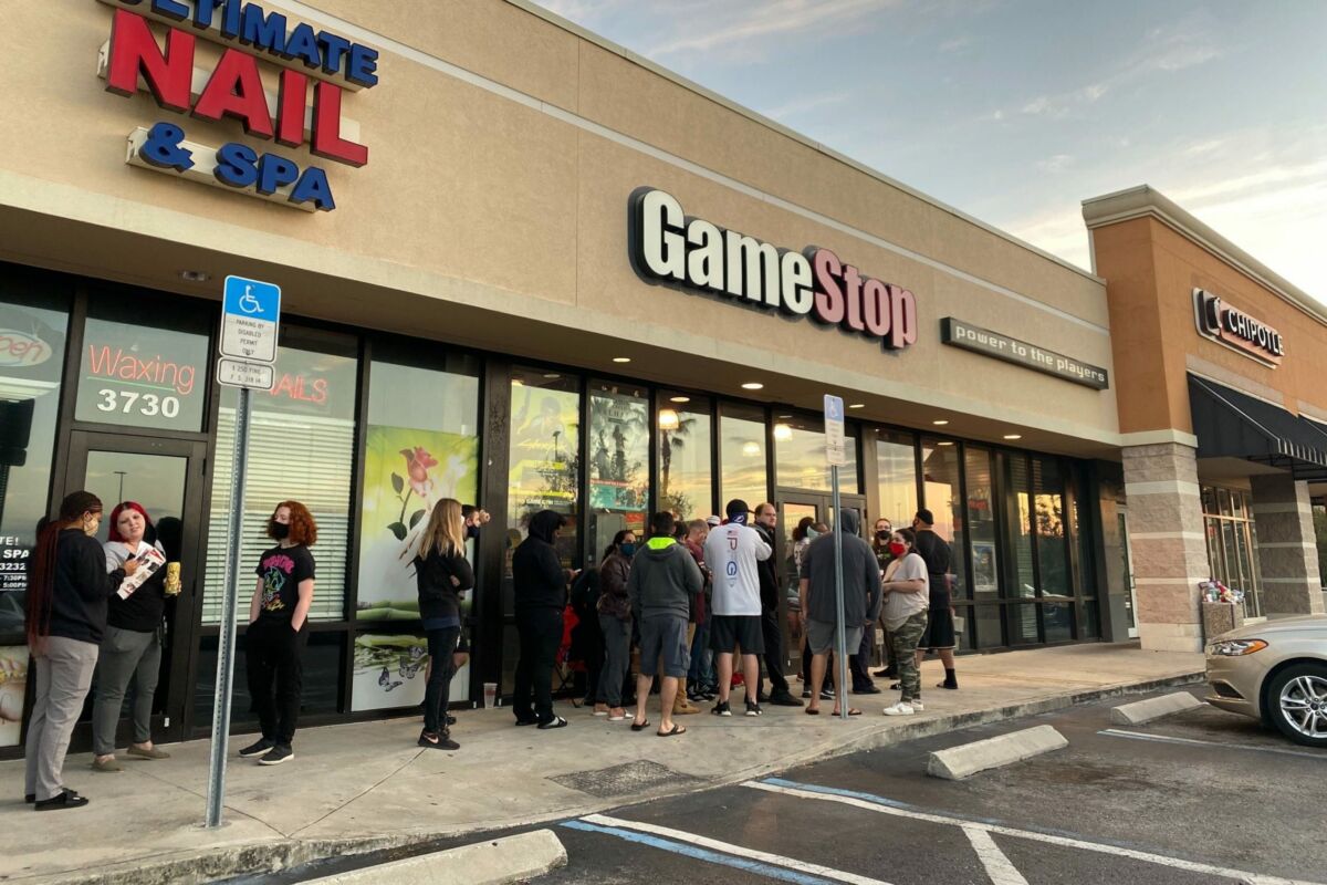 gamestop trading