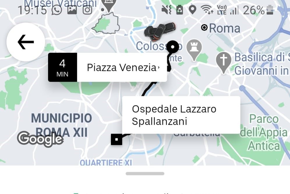 Uber per vaccini Covid