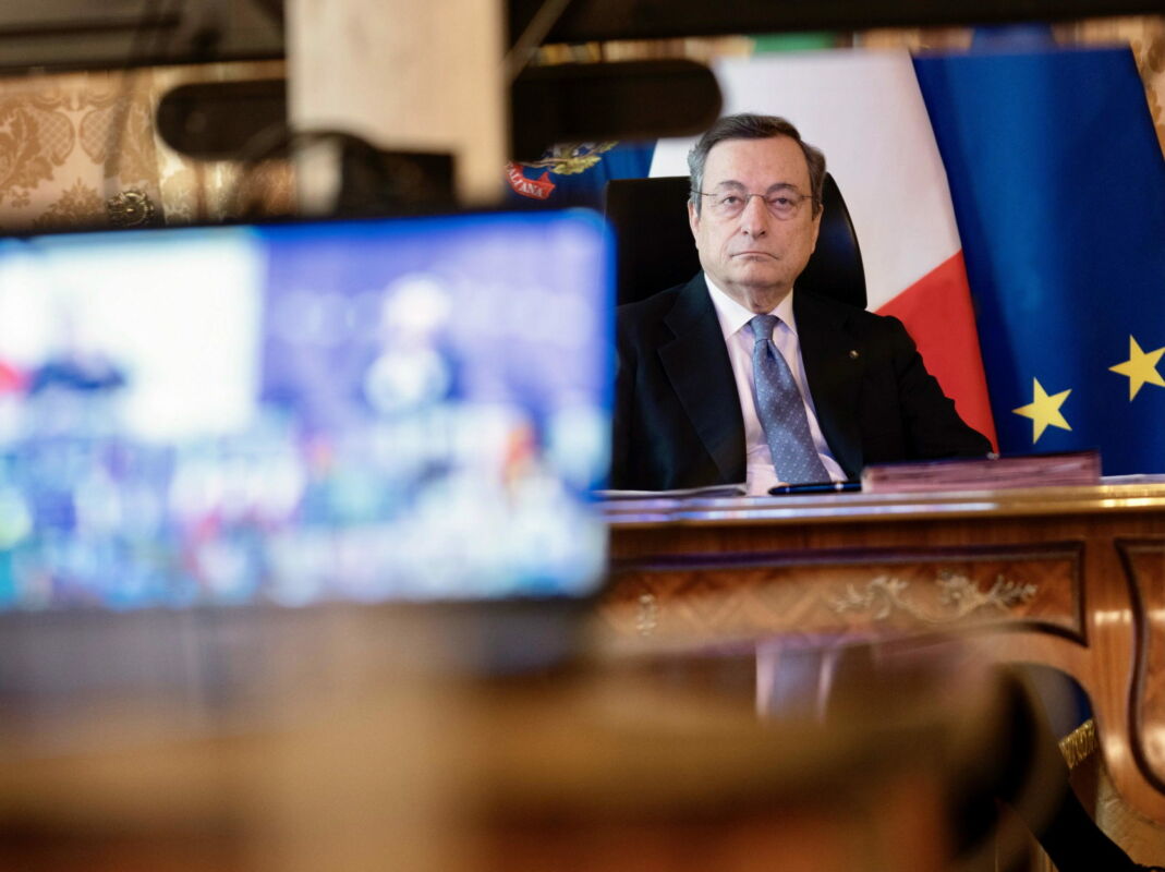 mario draghi governo recovery plan