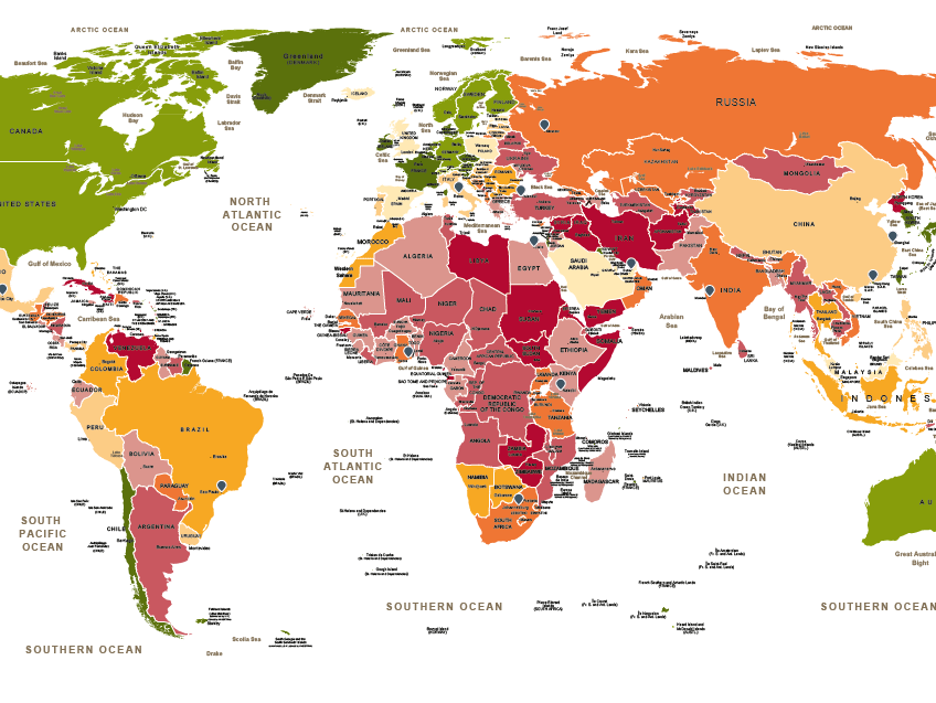 sace rischi mappa