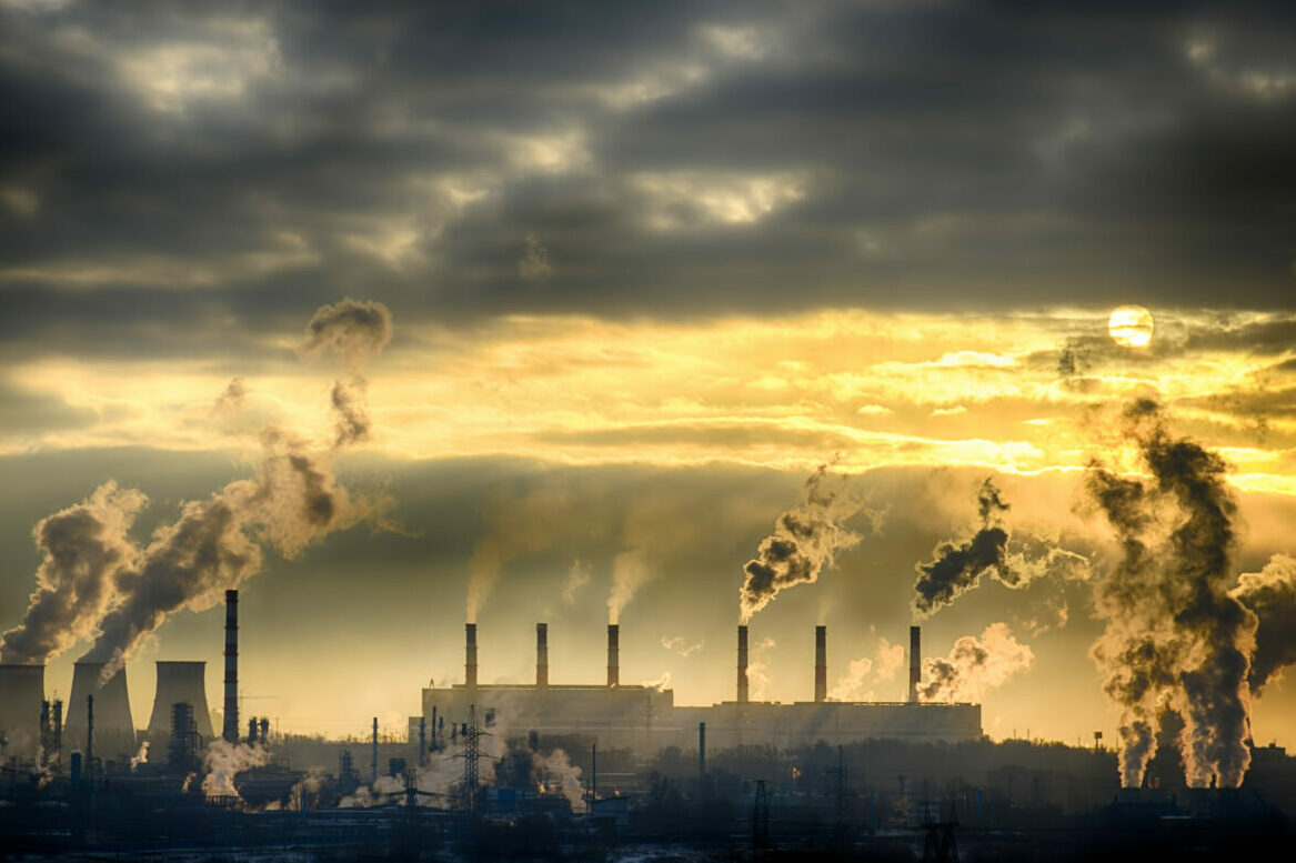 gas serra clima inquinamento industria CO2 ambiente temperature