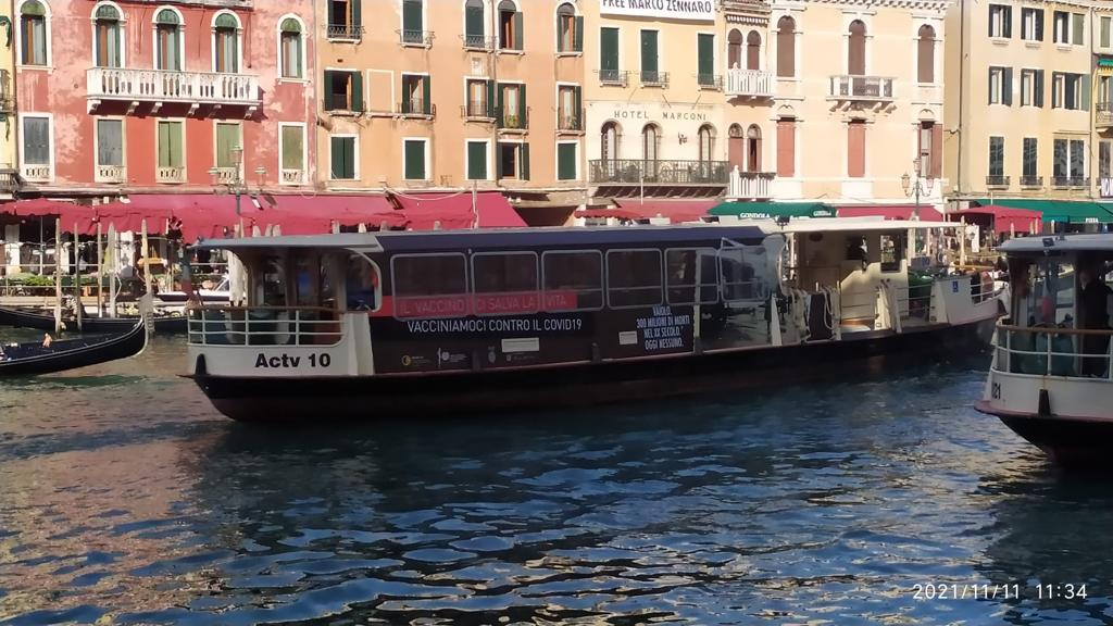 vaccini vaporetto