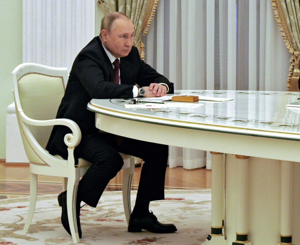 Putin tavolo