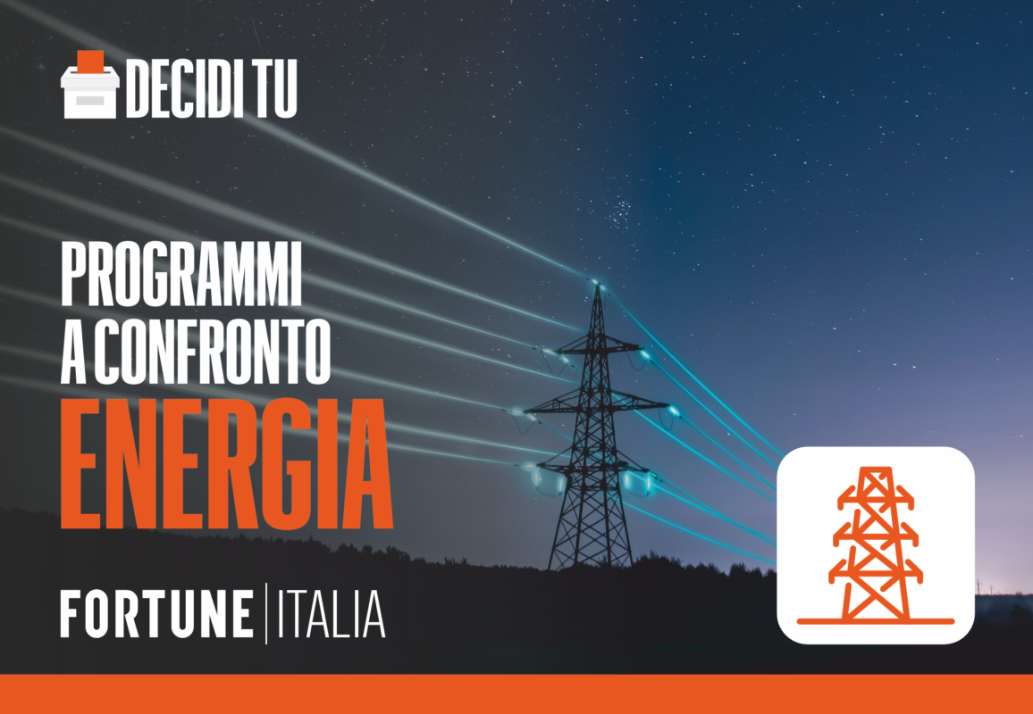 Energia programmi a confronto fortune italia