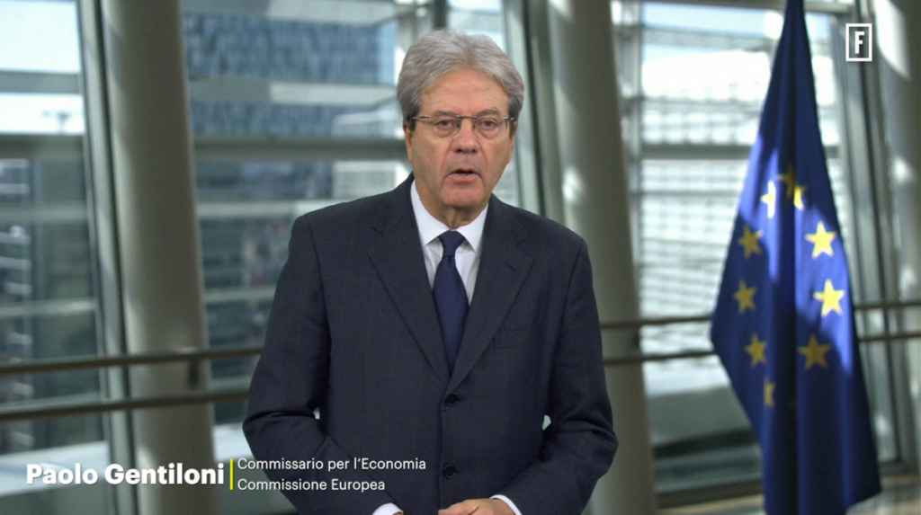 paolo gentiloni fortune italia ue forum sostenibilità
