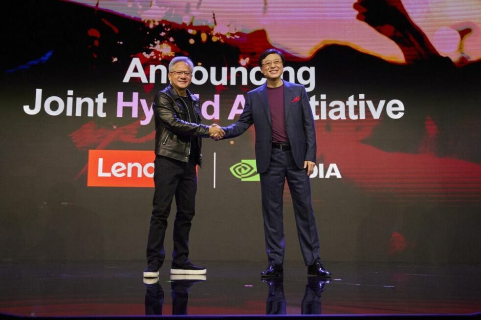 lenovo AI intelligenza artificiale Nvidia