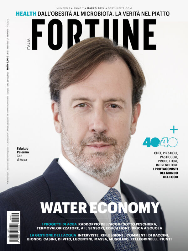 Fortune ITalia Marzo water economy acea fabrizio palermo