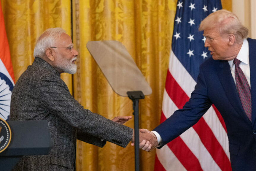 Trump e Modi
