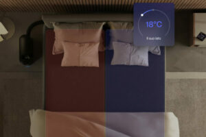 Il coprimaterasso intelligente di Eight Sleep.