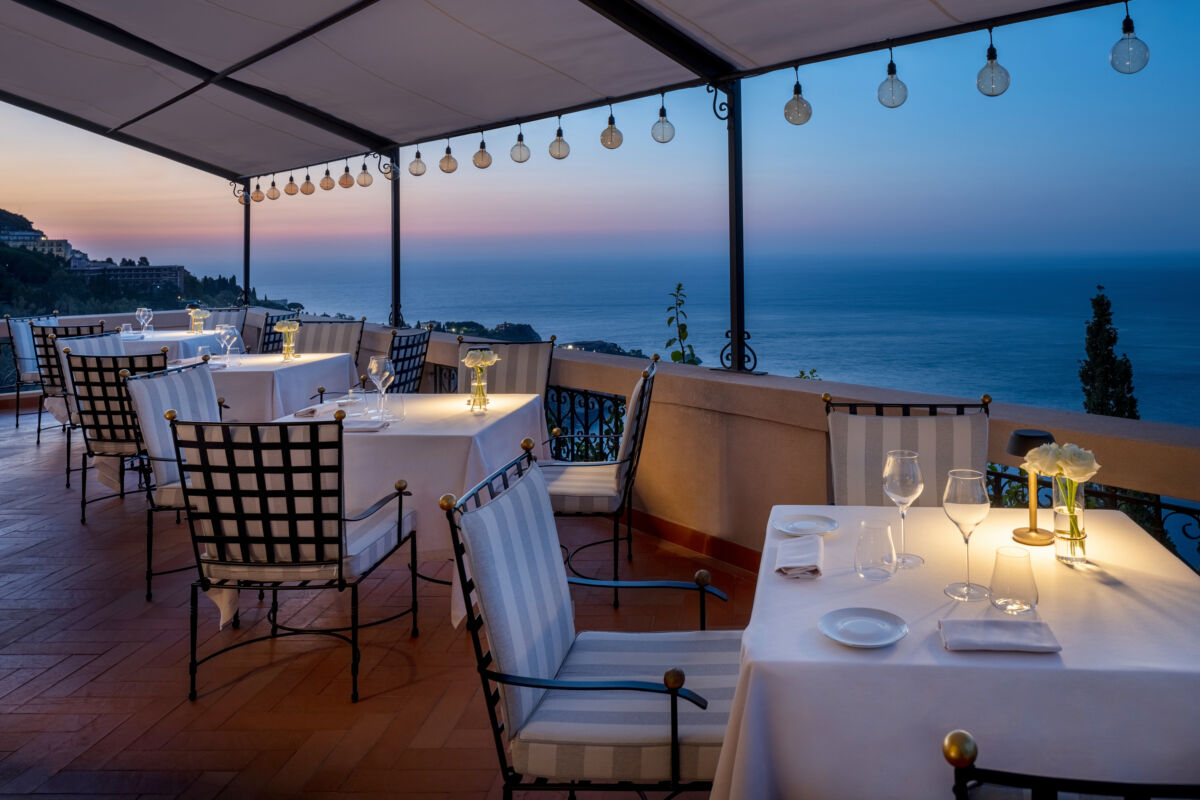 Principe Cerami, il Ristorante del San Domenico Palace di Taormina.