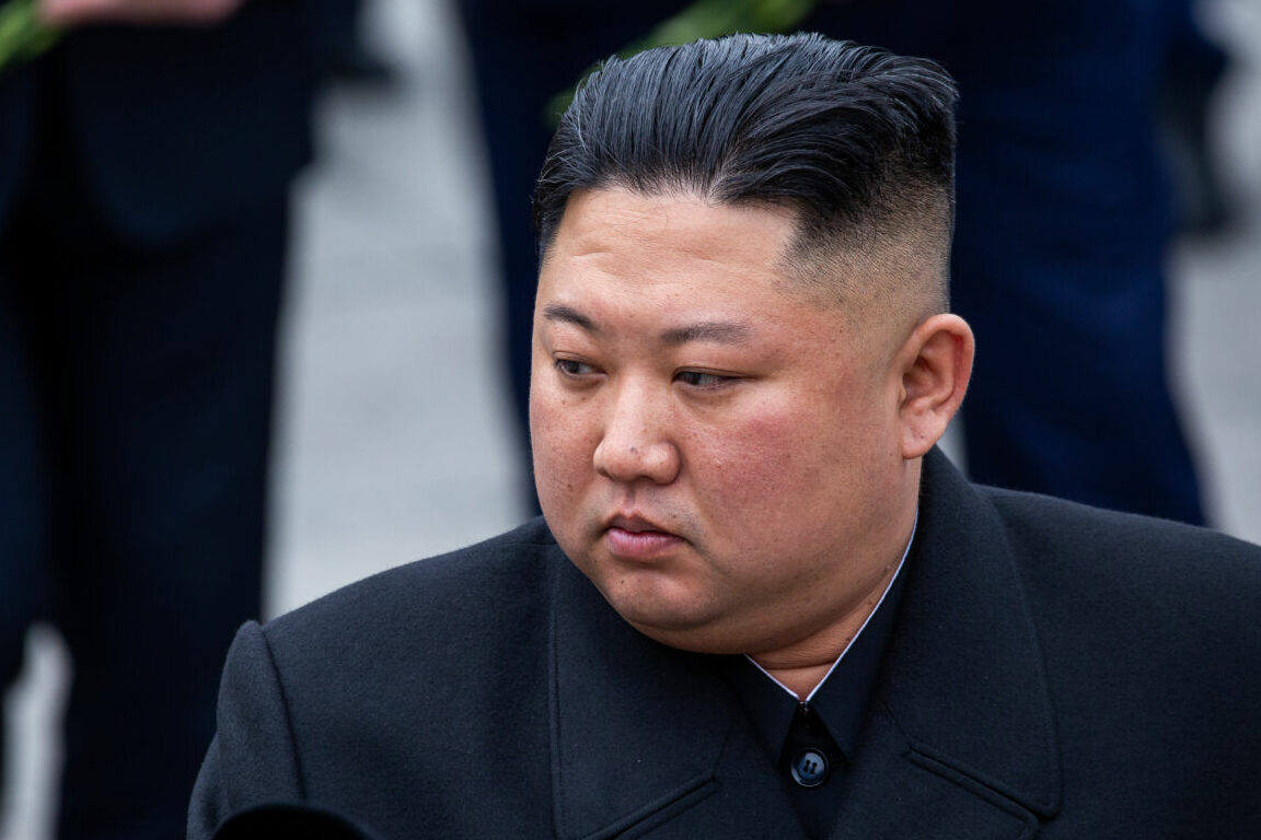 kim jong-un, leader della corea del nord.