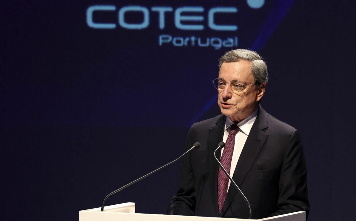 Draghi a Coimbra.