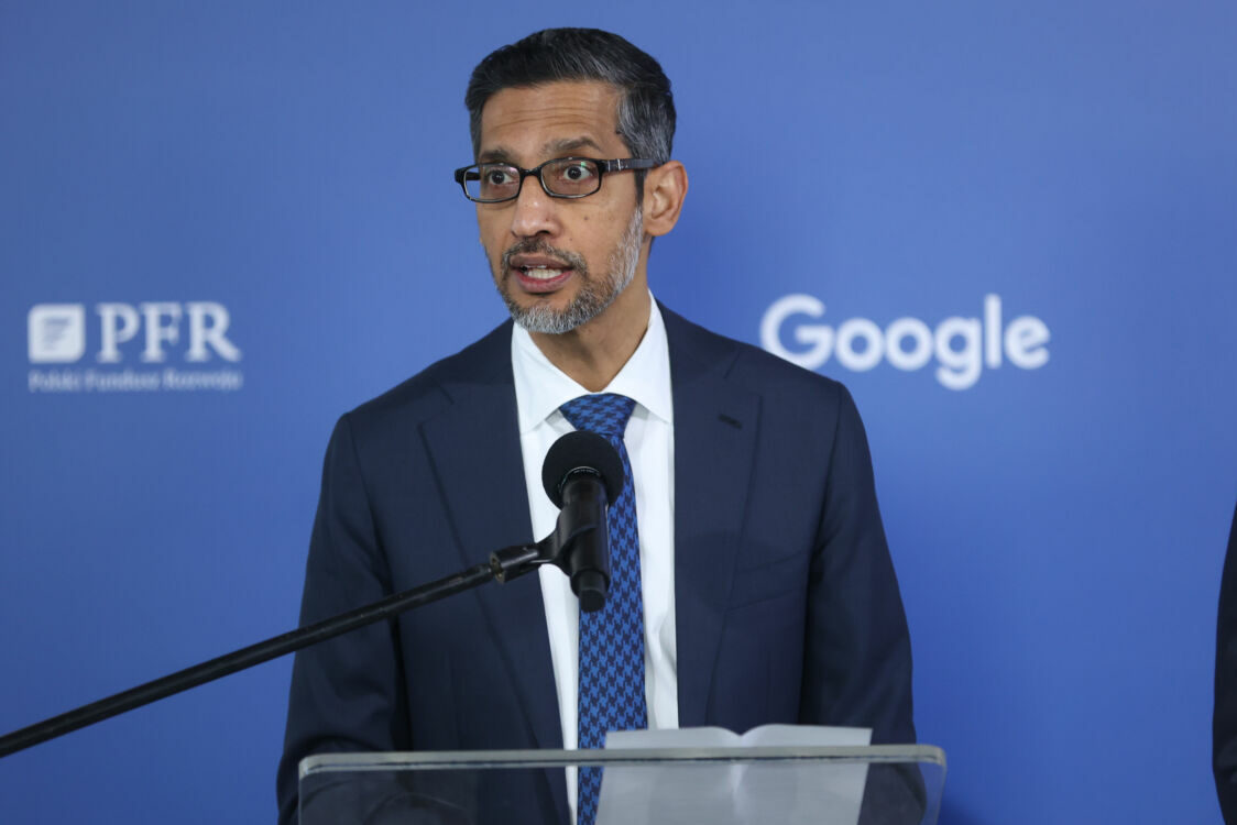 google, il ceo sundar pichai.