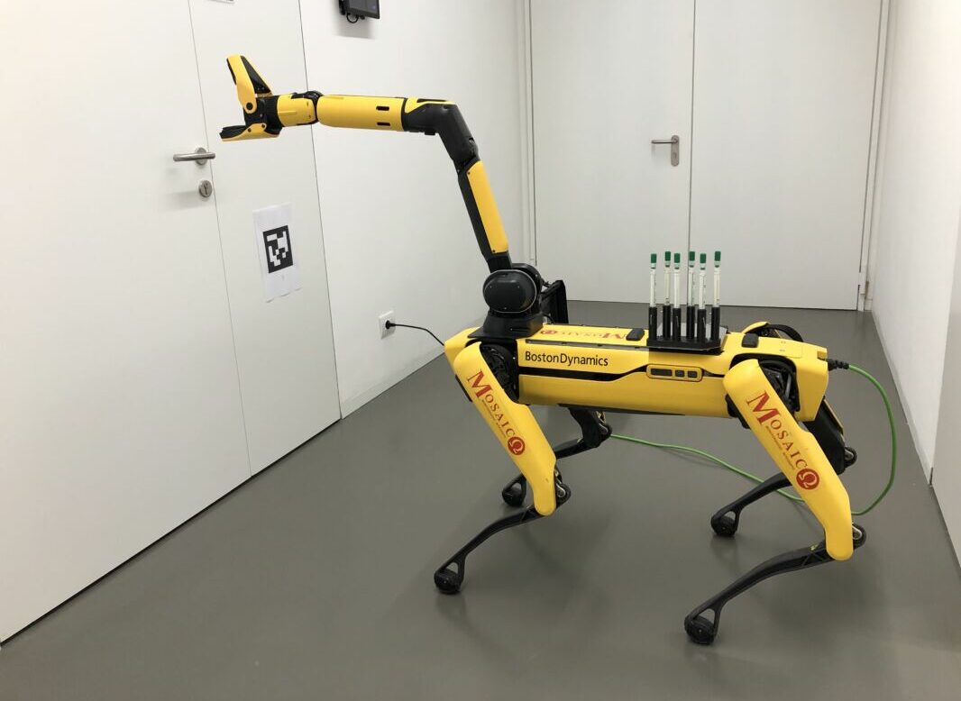 Freki, il lupo-robot che combatte le infezioni ospedaliere.