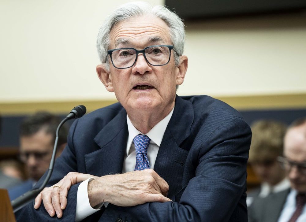 Il presidente della Fed Jerome Powell.