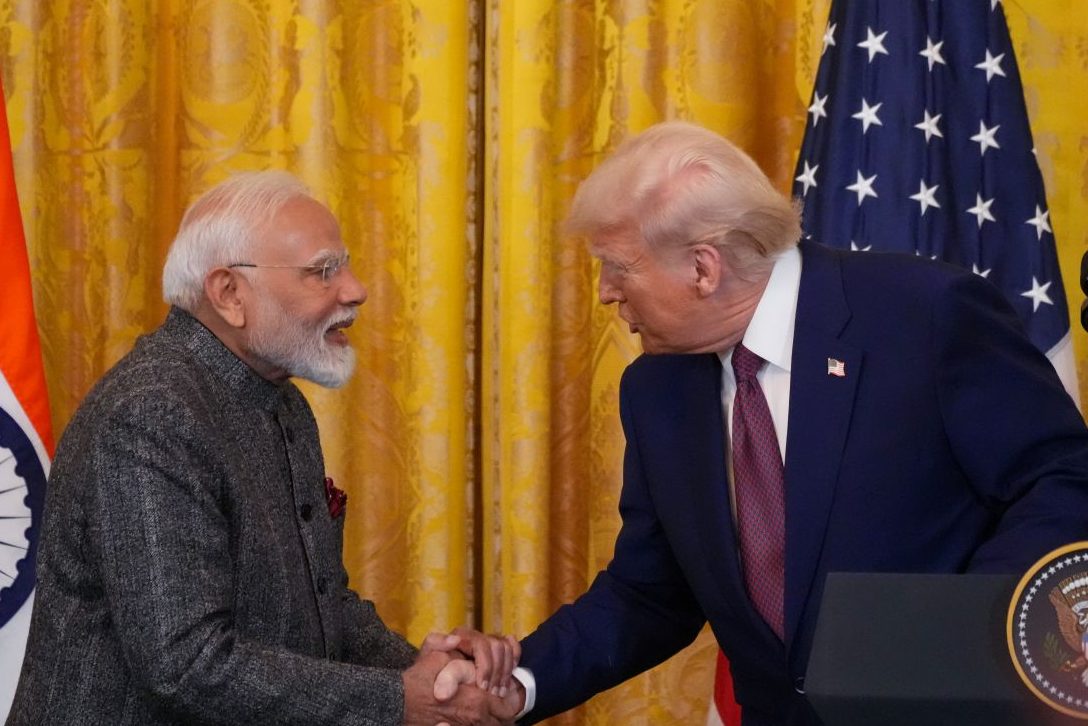 Trump e Modi si sono incontrati lo scorso febbraio, prima dei dazi, per rafforzare i rapporti commerciali tra Usa e India.