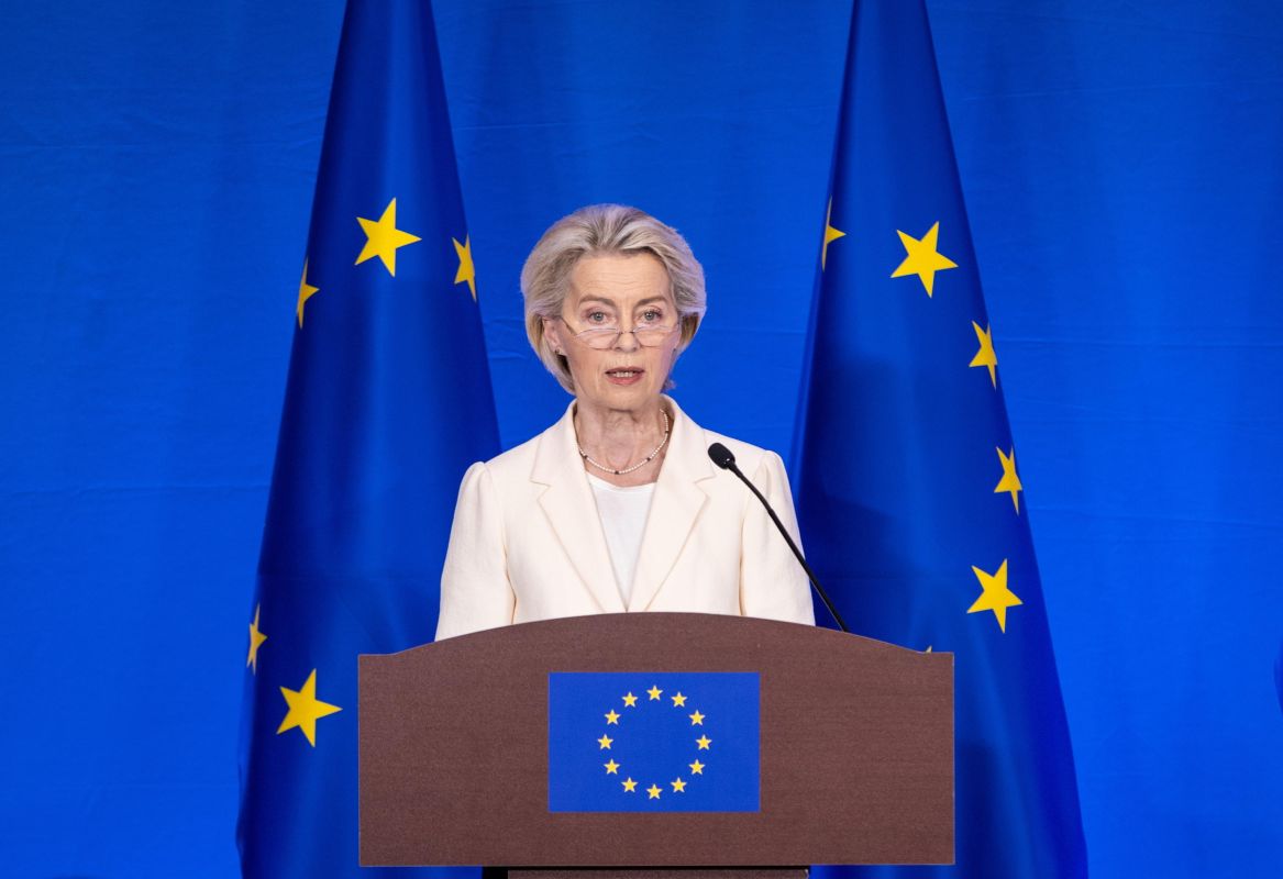 ursulta von der leyen trump dazi europa