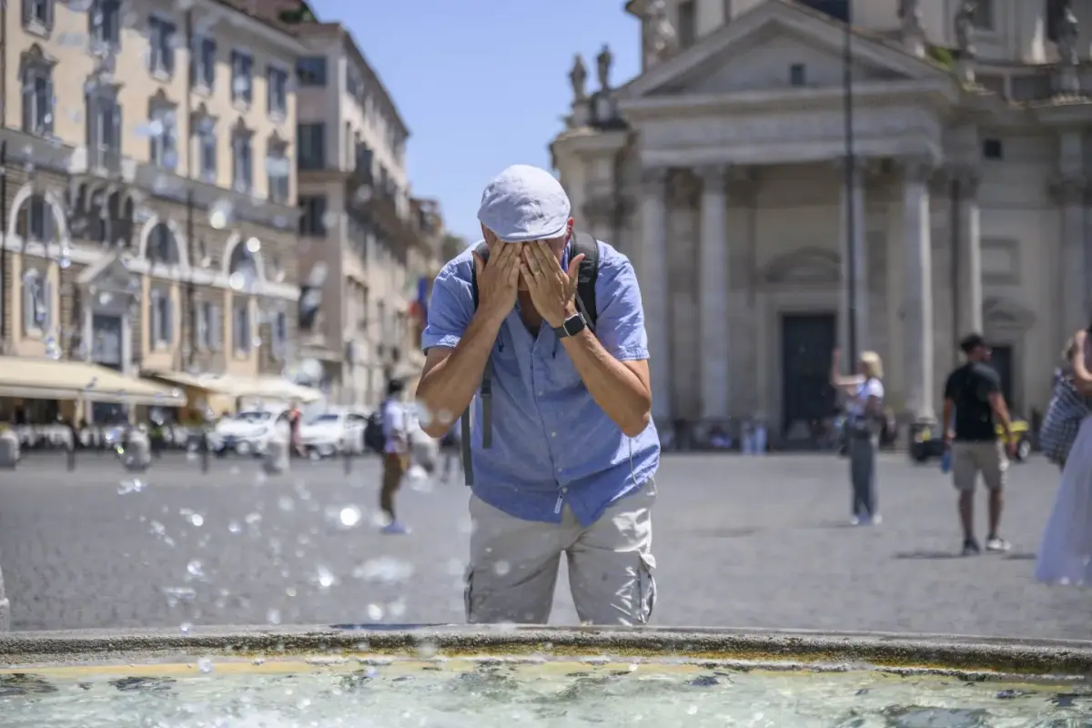 caldo in Europa Antonio Masiello/Getty Images