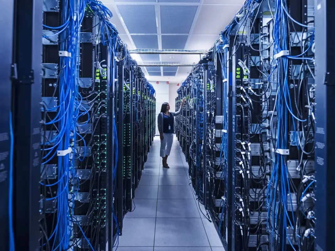 data center, getty images