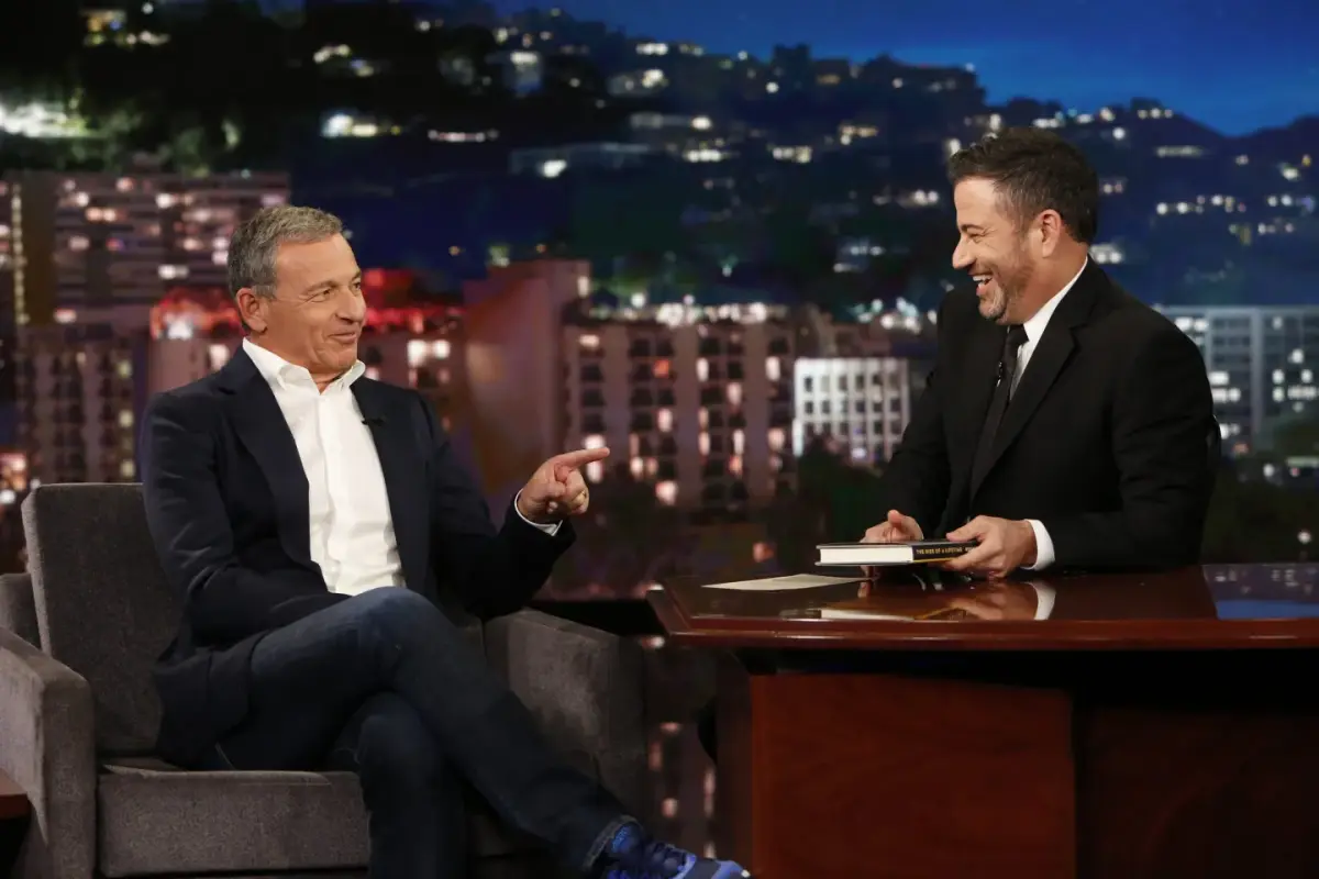 Bob Iger e Jimmy Kimmel / FOTO: RANDY HOLMES - GETTY IMAGES
