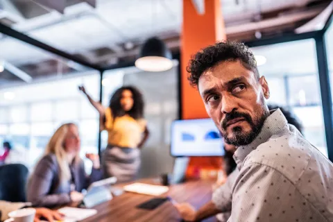 lavoro collega Getty Images