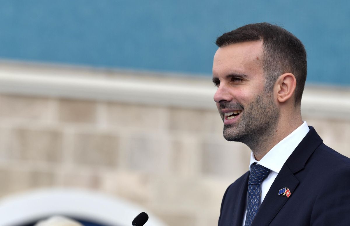 Il premier del Montenegro Milojko Spajić