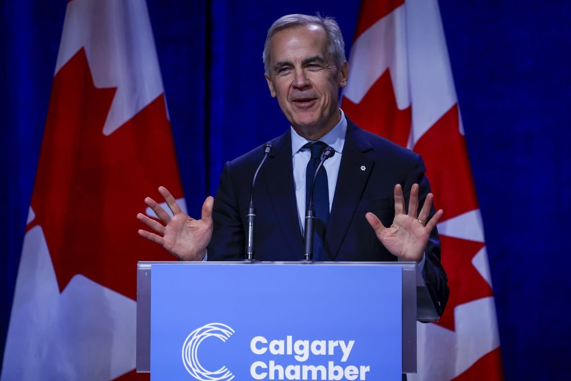 Il primo ministro del Canada Mark Carney