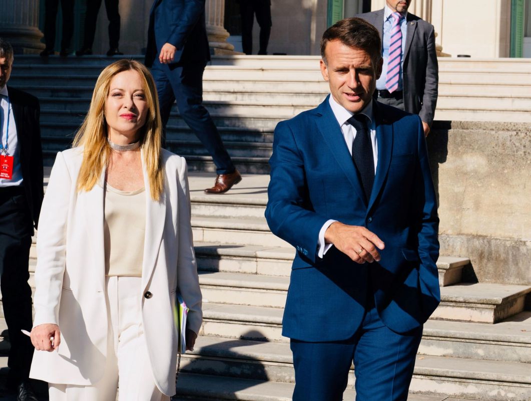 meloni macron