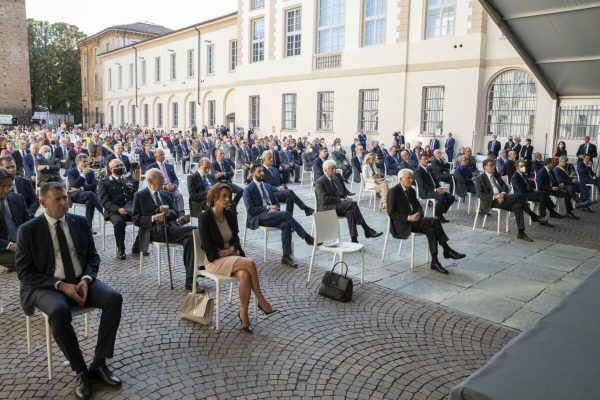 Il Presidente della Repubblica Sergio Mattarella a Pavia, all'inaugurazione dellAnno Accademico 2021-2022 dellUniversità degli Studi di Pavia, in occasione del 660° anniversario dellAteneo, 05 settembre 2021.  ANSA / Francesco Ammendola - Ufficio per la Stampa e la Comunicazione della Presidenza della Repubblica   +++ ANSA PROVIDES ACCESS TO THIS HANDOUT PHOTO TO BE USED SOLELY TO ILLUSTRATE NEWS REPORTING OR COMMENTARY ON THE FACTS OR EVENTS DEPICTED IN THIS IMAGE; NO ARCHIVING; NO LICENSING +++