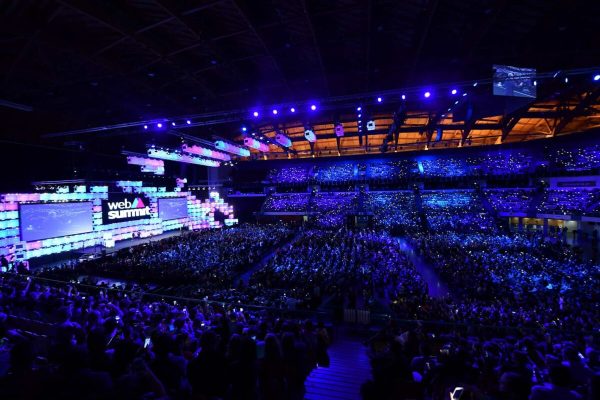 5 November 2018; Antonio Guterres, United Nations Secretary-General, on Centre Stage, during the Web Summit 2018 Opening Ceremony at the Altice Arena in Lisbon, Portugal. Photo by Sam Barnes/Web Summit via Sportsfile