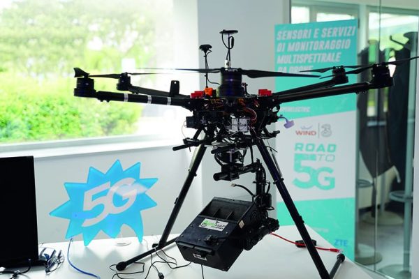 5g Drone buono wind tre