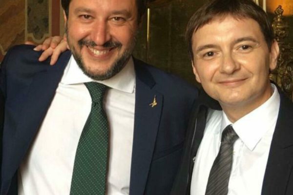 Una foto tratta dal profilo Facebook del leader della Lega Matteo Salvini, Milano, 27 Settembre 2021.FACEBOOK