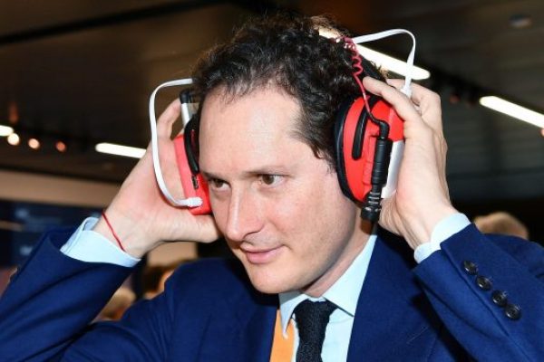 Il vicepresidente della Fondazione Agnelli, John Elkann, durante la presentazione della School of Entrepreneurship and Innovation (Sei), progetto promosso dalla Fondazione Agnelli in collaborazione con sei partner pubblici e privati, Torino, 21 marzo 2018. ANSA/ ALESSANDRO DI MARCO