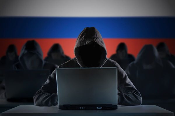 Many,Russian,Hackers,In,Troll,Farm.,Cyber,Crime,And,Security