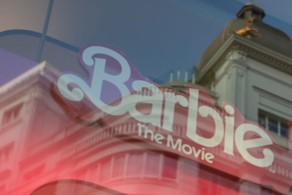 July 22, 2023, Madrid, Spain: A showcase of the Zara store on Gran VÃ­a street in Madrid with the reflection of the Barbie advertising campaign for the premiere of a new movie of the world-famous doll. (Credit Image: © David Canales/SOPA Images via ZUMA Press Wire)