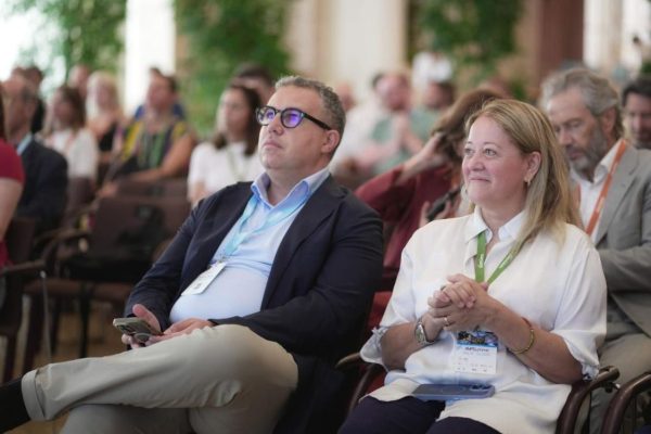 Domenico Barbuto e Chiara Sbarigia, rispettivamente Segretario Generale e Presidente di Apa.