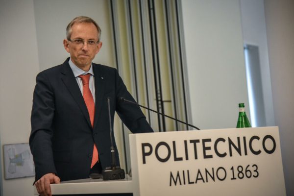 Benedetto Vigna nuovo ad Ferrari alla cerimonia di inaugurazione dell'anno accademico del Politecnico di Milano, Milano 30 Novembre 2022ANSA/MATTEO CORNER