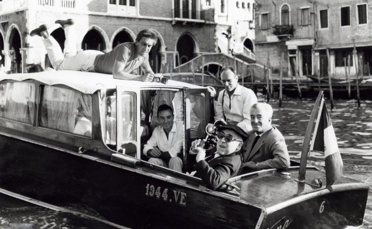 Cesare Zavattini e Vittorio De Sica - 1968 &copy; La Biennale di Venezia - foto ASAC