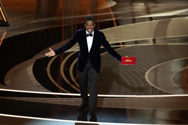 March 27, 2022, Hollywood, California, USA: Chris Rock presents the Oscar for Documentary Feature during the live ABC telecast the 94th Oscars at Dolby Theatre. (Credit Image: © AMPAS/ZUMA Press Wire Service/ZUMAPRESS.com)