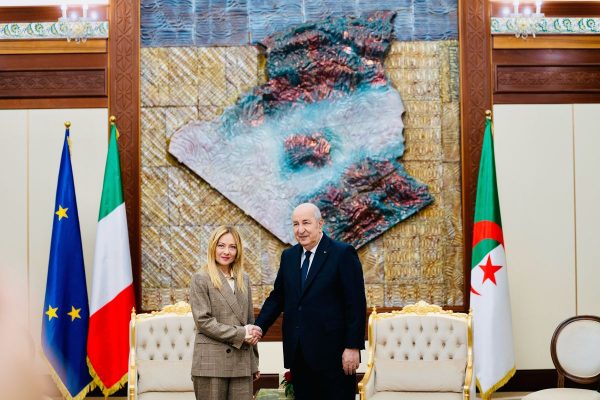meloni tebboune algeria