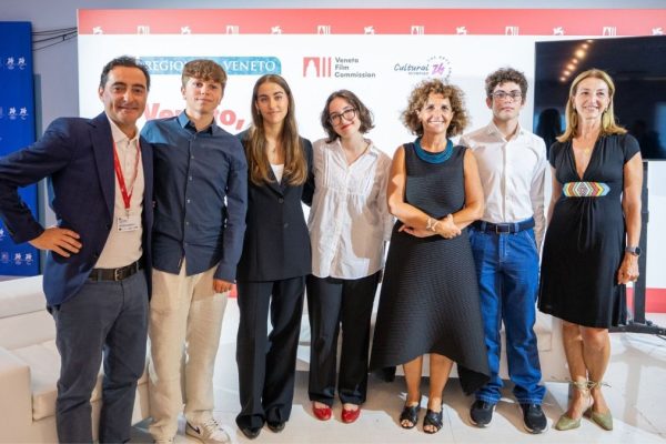 Del Prete (Anica Academy), Magliulo (EOS), Medolago Albani (Anica Academy) e parte della redazione controcampo